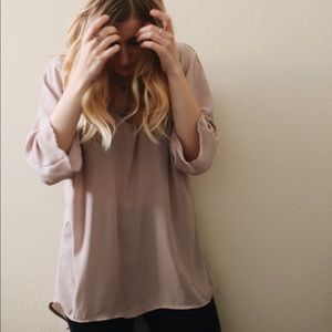 Blush/mauve tunic, Nordstrom’s